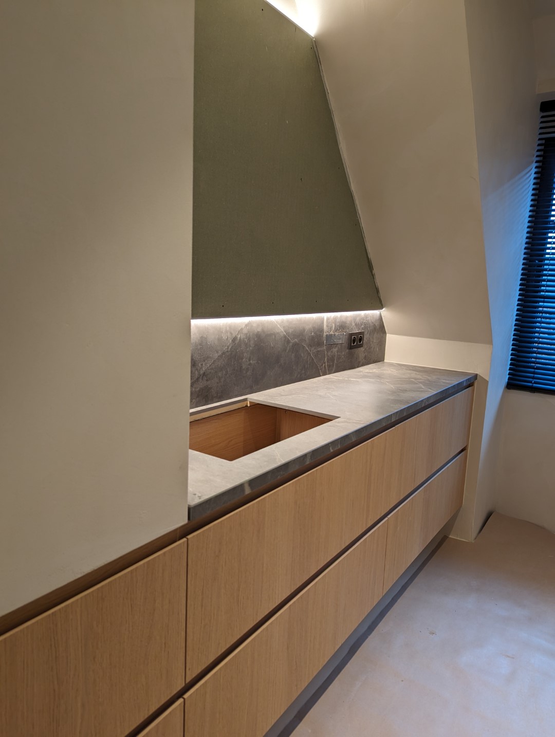 badkamer meubel fineer
